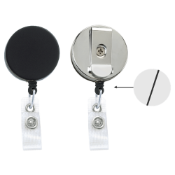 Heavy Duty Yo-Yo Chrome and Black Reel (Pack of 25) Heavy Duty Yo-Yo Chrome and Black Reel (Pack of 25)