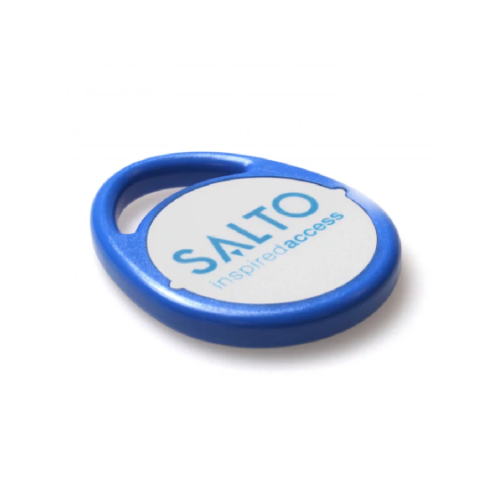 Salto MIFARE 4KB Blue Key Fobs - 10 Pack - In stock