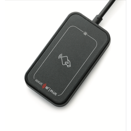 WAVE ID Plus Mini V3 Black USB Keystroke Reader | RDR-80531BKU