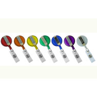 Yo-Yo Badge Reel Translucent 90cm Retractable Cord - Strap Fitting - pack of 100 Yo-Yo Badge Reel Translucent 90cm Retractable Cord - Strap Fitting - pack of 100