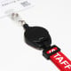 Black Badge Reel with Lanyard Clip Fitting (Pack of 50)