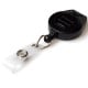 Black Badge Reel with Lanyard Clip Fitting (Pack of 50)