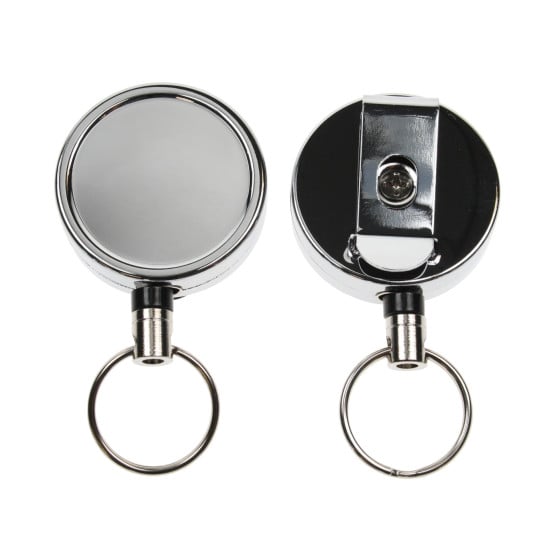 Heavy Duty Metal Yo-Yo Badge Reel with Ring Fitting - Pack of 25