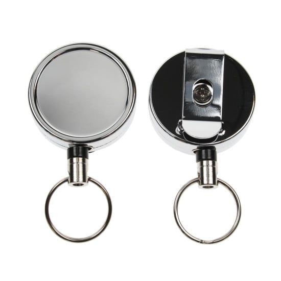 Heavy Duty Metal Yo-Yo Black Badge Reel Ring Fitting