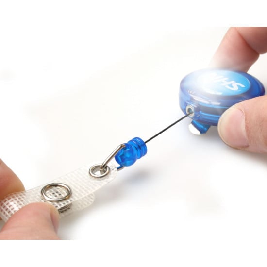 Yo-Yo Badge Reel Blue with NHS Logo - Pack of 100