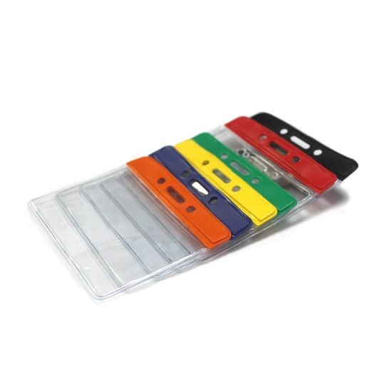 Flexible PVC Pass Holders - 100mm x 85mm  (insert size) - pack of 100