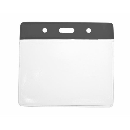 Vinyl Coloured Top Card Holders 91 x 65mm - Pack of 100