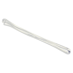 Clear Plastic Luggage Loop - Pack of 100