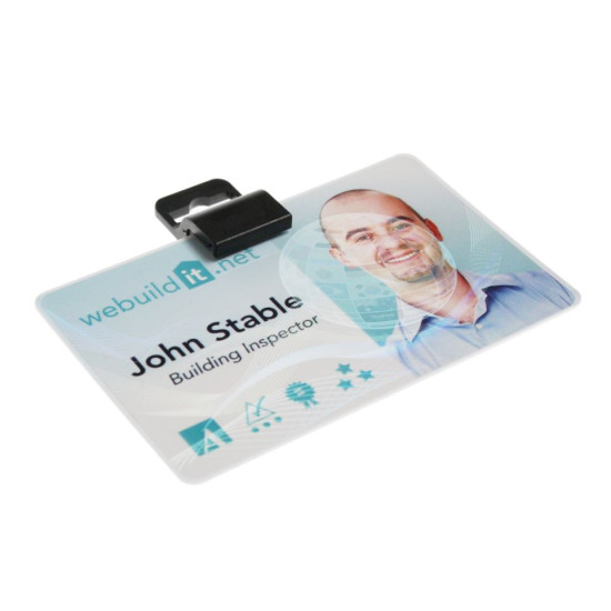 Gripper Badge Holder (Pack of 100)