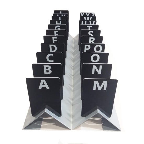 A-Z Badge Organiser Cards