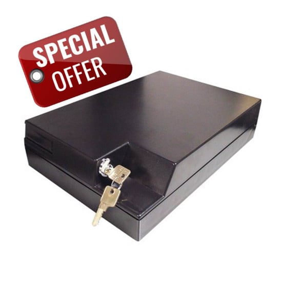 Locking Conference card case 500 cards