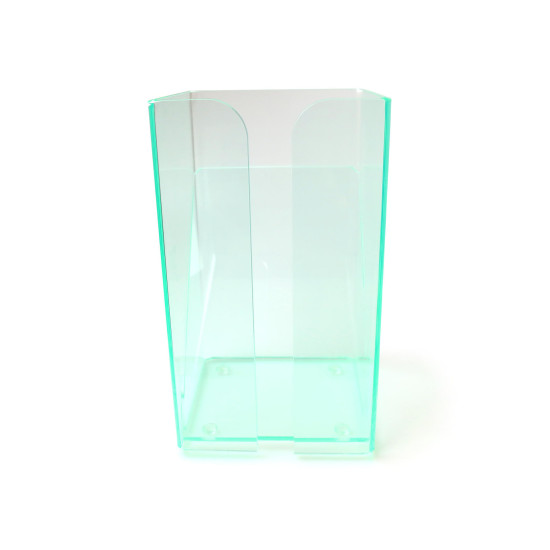 Clear Plastic Wallet Storage Tower