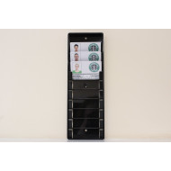 Badge Rack - Holds 10 Cards in Horizontal Position Badge Rack - Holds 10 Cards in Horizontal Position