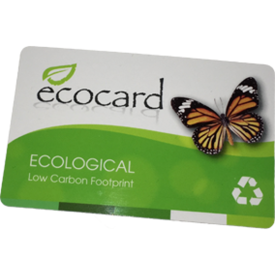 EcoCards - Environmentally friendly fully recyclable gift or membership cards