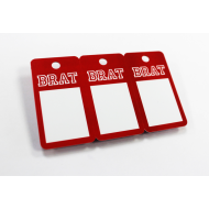Mini Plastic Cards - 3 Up