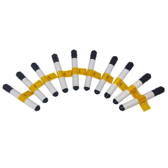 FARGO 86004 Cleaning Rollers (10 Pack)