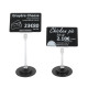 Magnetic Price Ticket Stands (120mm height) - Pack of 25