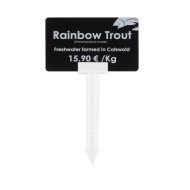 Wide Price Ticket Spikes (100mm Height) - Pack of 25 Wide Price Ticket Spikes (100mm Height) - Pack of 25