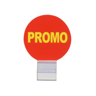 Promo Badges and Crystal Clip For Fixing - Pack of 25 Promo Badges and Crystal Clip For Fixing - Pack of 25