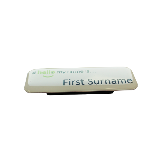 #hellomynameis... Acrylic Domed Badges