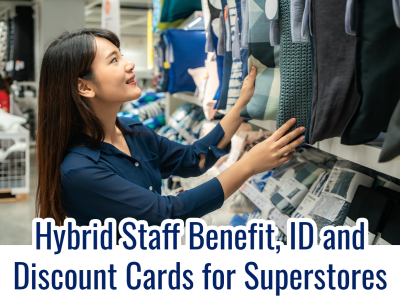 Hybrid Staff ID & Discount Cards: Retail Superstore Case Study Hybrid Staff ID & Discount Cards: Retail Superstore Case Study