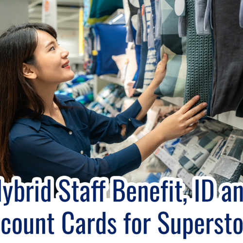 Hybrid Staff ID & Discount Cards: Retail Superstore Case Study