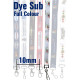 10mm Dye Sublimation Full Colour Personalised Lanyards - Express 12 Day Delivery