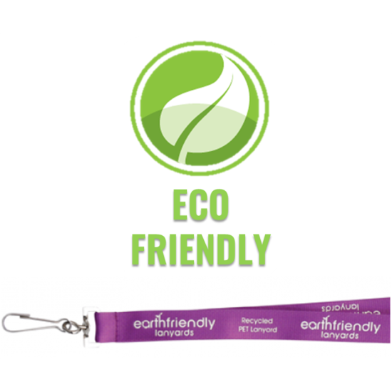 Recycled PET Personalised Eco Lanyards