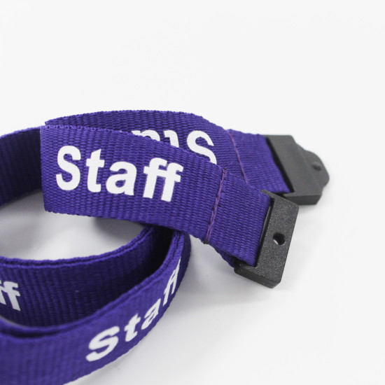 Staff Lanyard - 20mm - Purple - Pack of 50