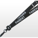 Pre-printed PARENT Lanyards with Black Plastic Clip