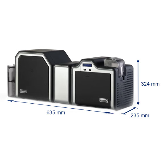 FARGO HDP5000 Dual Sided ID Card Printer with Single Sided Laminator