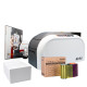 HiTi CS-200e ID Card Printer Bundle