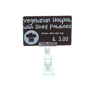 Price Ticket Clamps (40mm Height) - Pack of 25