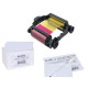 Evolis Badgy VBDG205EU Badgy Consumables Kit - 1 x colour ribbon - 100 x 30 mil Cards - 1 x cleaning kit