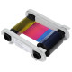 Evolis R5H004NAA YMCKO Colour Half Panel Ribbon 400 prints