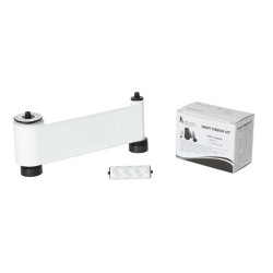 IDP SMART 30 and 50 White Monochrome Printer Ribbon with Cleaning Roller - 650663 IDP SMART 30 and 50 White Monochrome Printer Ribbon with Cleaning Roller - 650663
