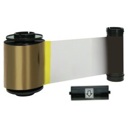 IDP SMART-70 YMCFKO Full Colour Ribbon with UV Panel and Cleaning Roller 659114