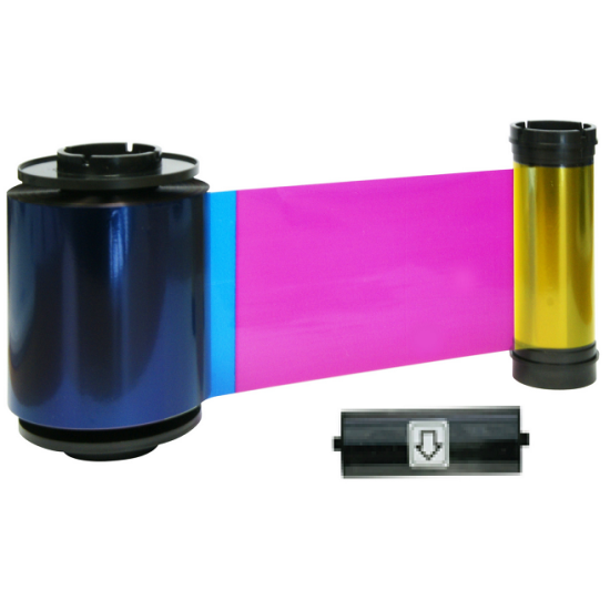 IDP SMART-70 YMCKO Full Colour Ribbon with Cleaning Roller (659111)
