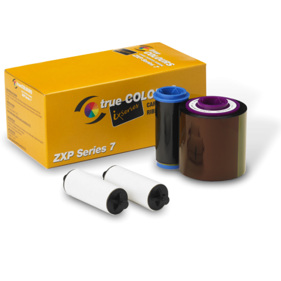 Zebra ZXP Series 7 YMCKOK Colour Printer Ribbon 800077-749EM - in stock
