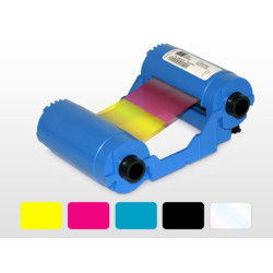 Zebra YMCKO 5 Panel Colour Printer Ribbon 800017-240 Zebra YMCKO 5 Panel Colour Printer Ribbon 800017-240