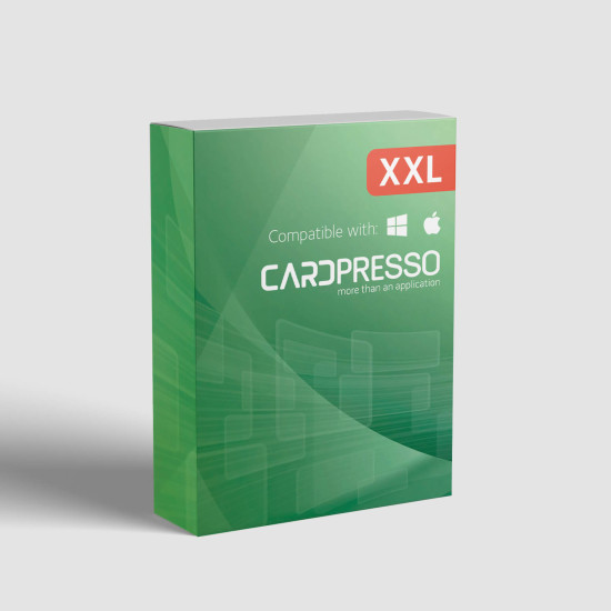 CardPresso XXL Card Management Software for PC and Mac