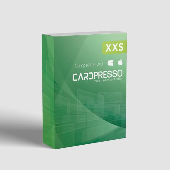CardPresso XXS Card Management Software for PC and Mac