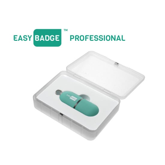 EasyBadge Pro Single Sided IDP Smart 31S ID Card Printer ID Printer Bundle