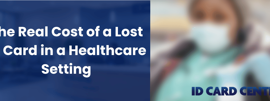 The Real Cost of a Lost ID Card in a Healthcare Setting