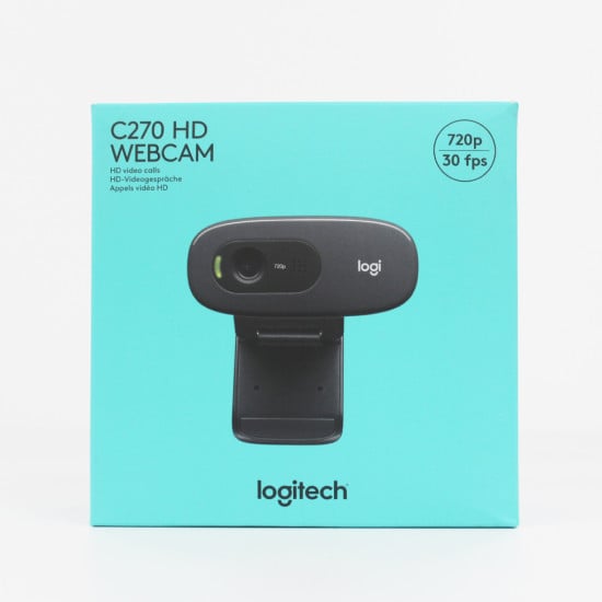 Logitech C270 HD Webcam side view