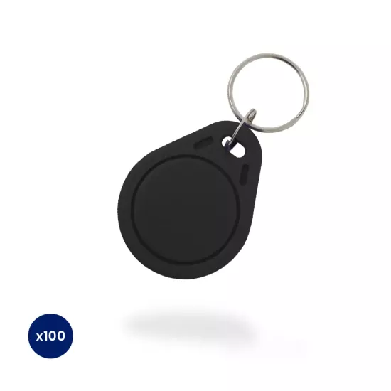 NTAG216 Fob Black (Pack of 100)