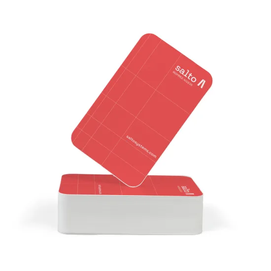 SALTO CCVD407 Space + Printed KS ID MIFARE® DESFire® 4K Cards (Pack of 50)