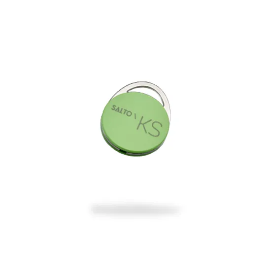 SALTO PFD04KGKS-5 Green DESFire® 4K KS Keyfobs (Pack of 5)