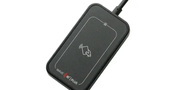 WAVE ID Plus Mini V3 Black USB Keystroke Reader | RDR-80531BKU