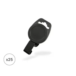 Non-Magnetic Badge Reel with Plastic Clip - Non-Ferrous Metals (Pack of 25) Non-Magnetic Badge Reel with Plastic Clip - Non-Ferrous Metals (Pack of 25)